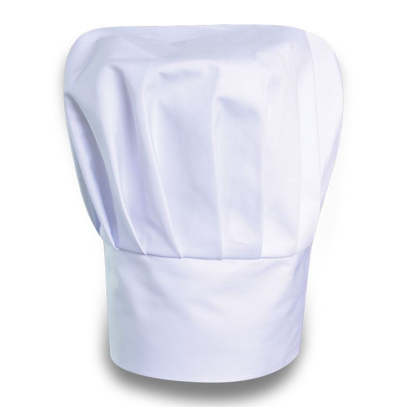 Chef Hat - Avail in: Black, white