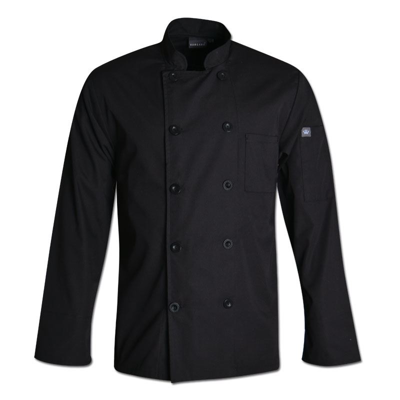 Gordon Chef Jacket - Avail in: Black, white