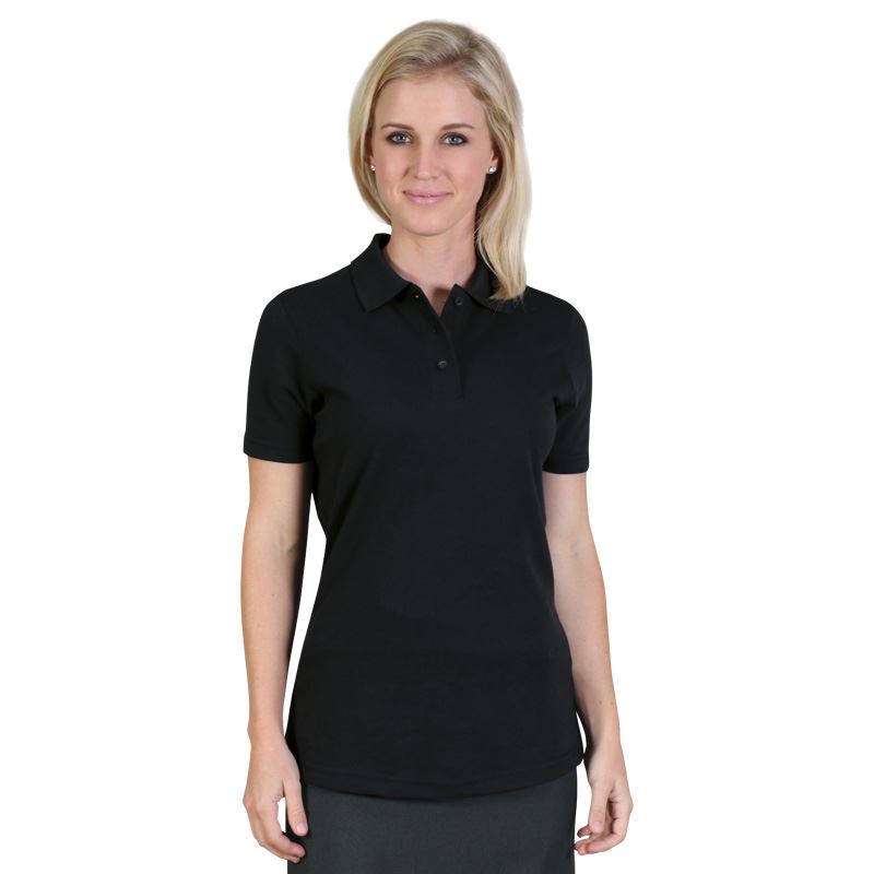 Ladies Classic Heavy Weight Polo - Avail in: White, Black, Navy