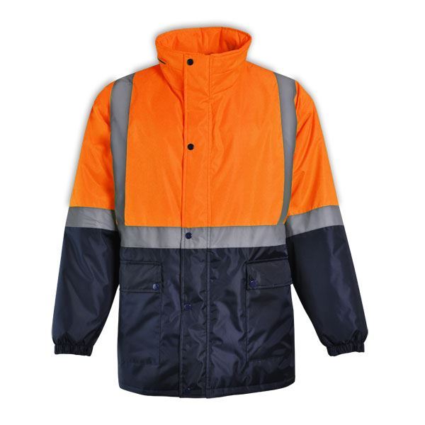 High Visibility Parka Jacket - Avail in: Fluorescent Yellow, Flu