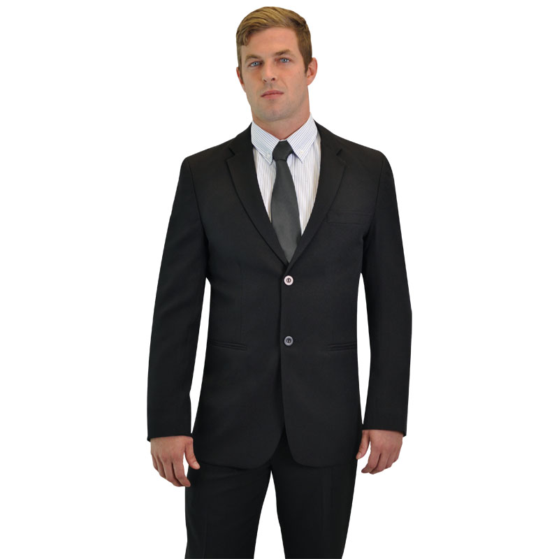 Peter Men's Suit Jacket L/S - Avail in: Charcoal Melange