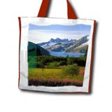 Shopping Bag With Flexi-Handles - For Sublimation Only - Availab