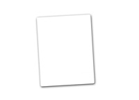Hardboard Message Board / Placemat - Large - With Bright White S