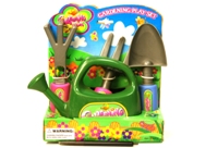 Toy Watering Can Gardening Play Set - Min Order - 10 Units
