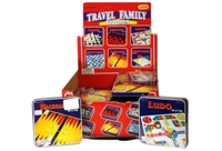 Toy Travel Game - 6 Assorted In Tin (20 Display)(Per Each) - Min