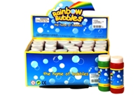 Toy 2 Oz Rainbow Bubble 24 Per Display - Min Order - 10 Units