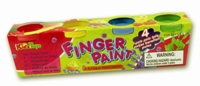 Toy 4 Color Finger Paint In Box - Min Order - 10 Units