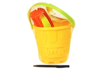 Toy Beach Bucket With Tools 2 Assorted (CAssortedle) - Min Order