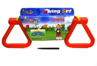 Toy Double Handle Swing Set - Min Order - 10 Units