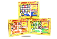 Toy 3 Assorted Jumbo Stamping Set In Box - Min Order - 10 Units
