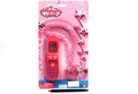 Toy Phone & Fancy Necklace With Flash - Min Order - 10 Units