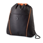 Drawstring Expandable Bag - Orange