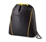 Drawstring Expandable Bag - Yellow