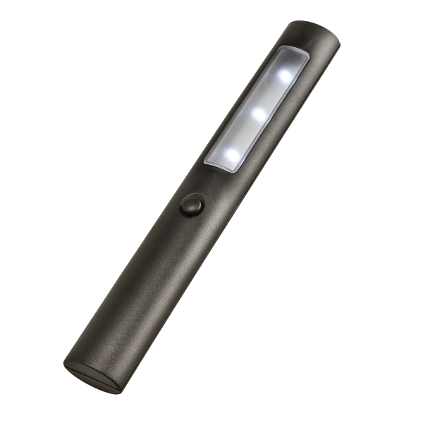 Flashlight Torch with Magnet - Black