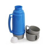 600ml Plastic Thermo Flask - Avail in Blue, Red or Green