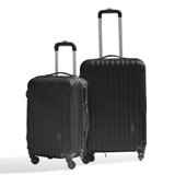 Luggage - M2pcs Trolley Black ABS 1301