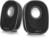 SpeedLink Topica Stereo Desktop Speakers – Black