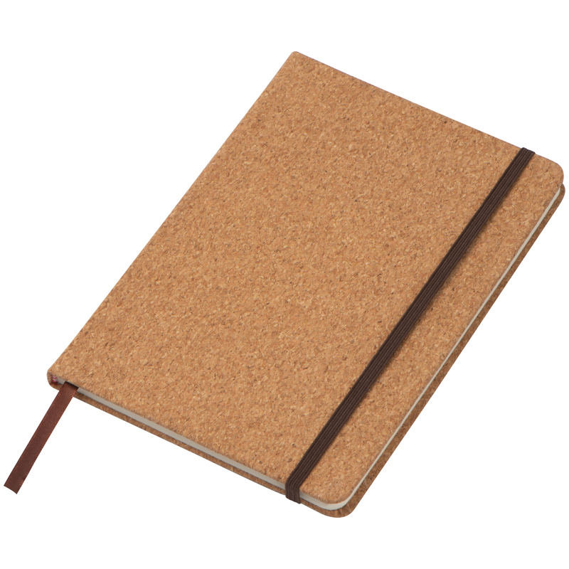 A5 notebook/journal wrapped in a cork-finish. 160 lined pages, b