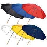 XXL Umbrella with wooden handle. Material: 190T Polyester