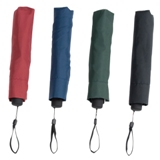 Mini Pongee material umbrella with rubber grip and protective co