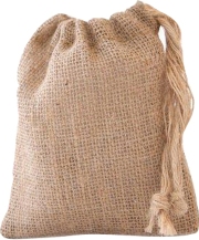 Small Eco Friendly hessian gift bag