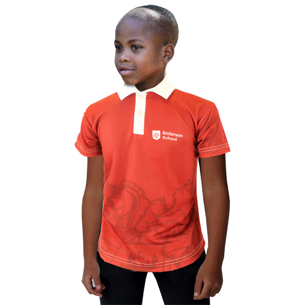 Junior Golf shirt - Fully Branded Edge to Edge Full Colour