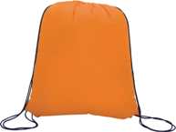 Mercury Drawstring Bag (Orange) - Min Order 100