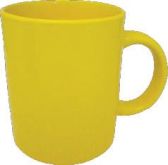 Colour mug unbranded-yellow