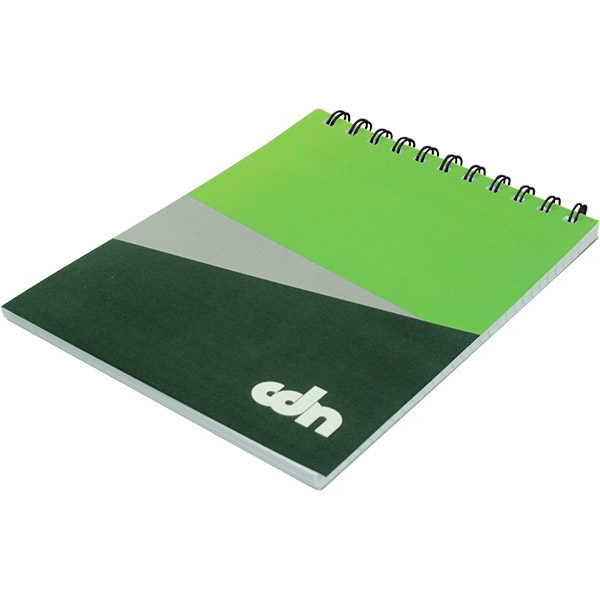 Spiral bound notebook with custom branded cover & pages. EACH (H