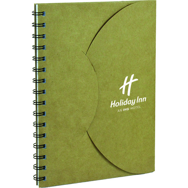 Aurora A5 Eco notebook with custom branded pages