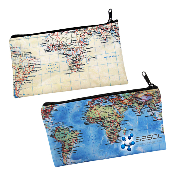 World Map Pencil case