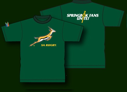 Official Rugby Mens Cotton T-shirt - Min Order 100 units