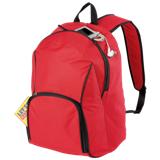 Puffed Front Pocket Backpack - Navy, Red or Grey