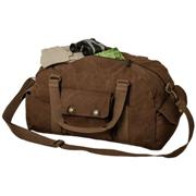 Out of Africa Canvas Duffel Bag with Single Front Pocket