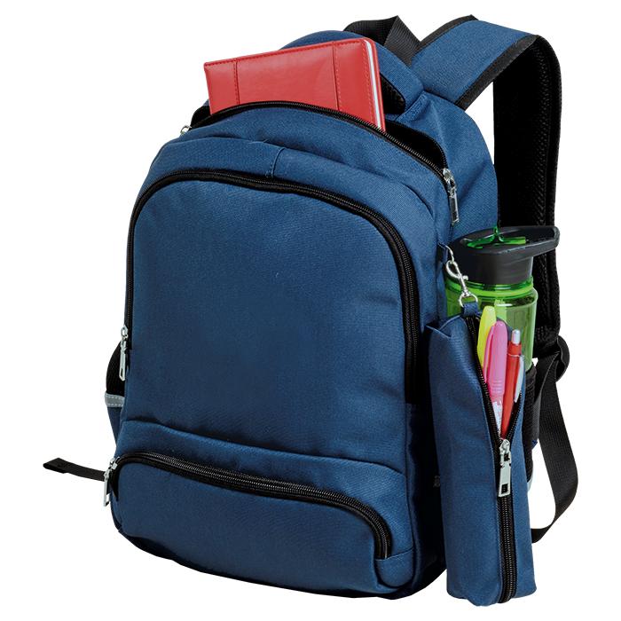 Waterproof Student Backpack - Avail in: Black, Burgundy, Dark Gr