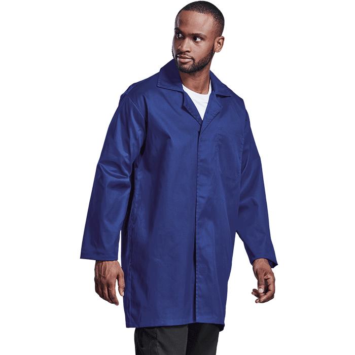 Barron Food Safety Dust Coat - Available in: Royal Blue or White