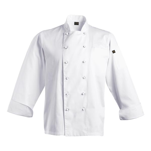 Pescara Chef Jacket - Available in: White