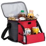 Cooler with Folding Cup Holders - Available in: Black, Blue or R