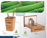 Bamboo Business Card Holder - Bamboo