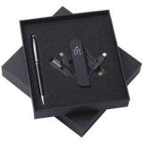 2 Piece Tech Gift Set. Executive 3-in-1 USB adapter with Pen in