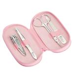 Manicure Set in Pouch - Available in: Black or Pink