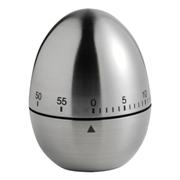 Deluxe Egg Shaped Metal Kitchen Timer