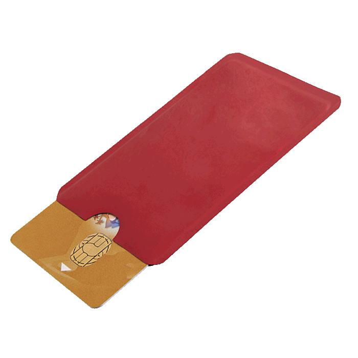 RFID Aluminium Foil Card Holder - Avail in: Black, Blue, Red, Si