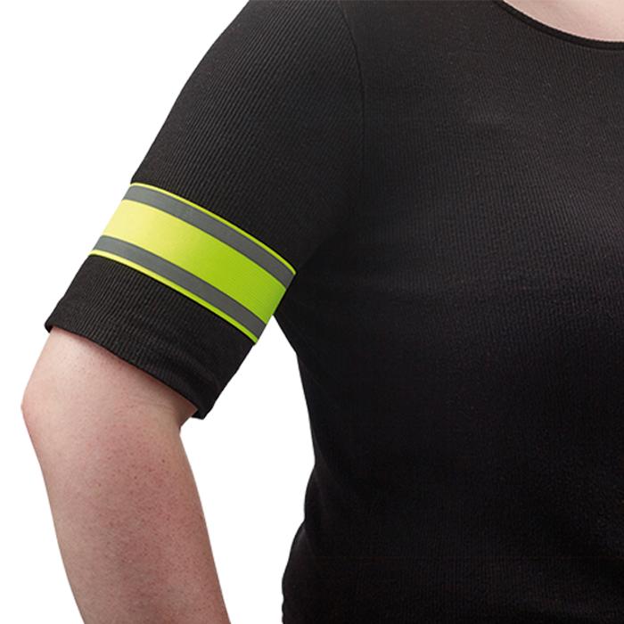 Reflective Safety Arm Band - Avail in: Yellow