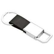 Keyring with Strap Rotating Clip and Split Ring