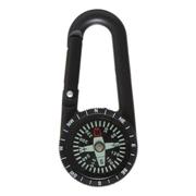 Carabiner Clip with Compass