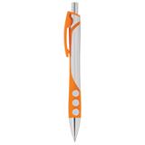 Dotted Grip Ballpoint Pen - Orange
