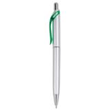 Colourful Clip Ballpoint Pen - Green