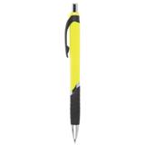 Wavy Grip Ballpoint Pen - Yellow