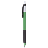 Metallic Barrel Ballpoint Pen  - Available in Light Blue, Light